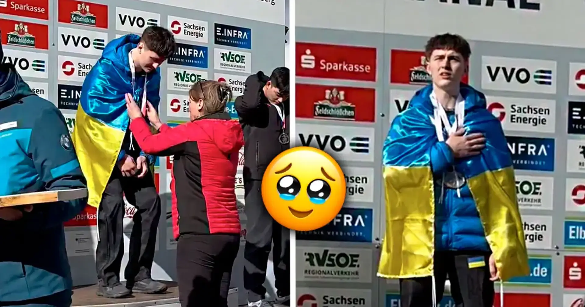 Момент гордості: гімн України на честь 18-річного чемпіона світу зі скелетону Лавренюка