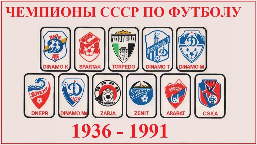 Чемпионы СССР по футболу