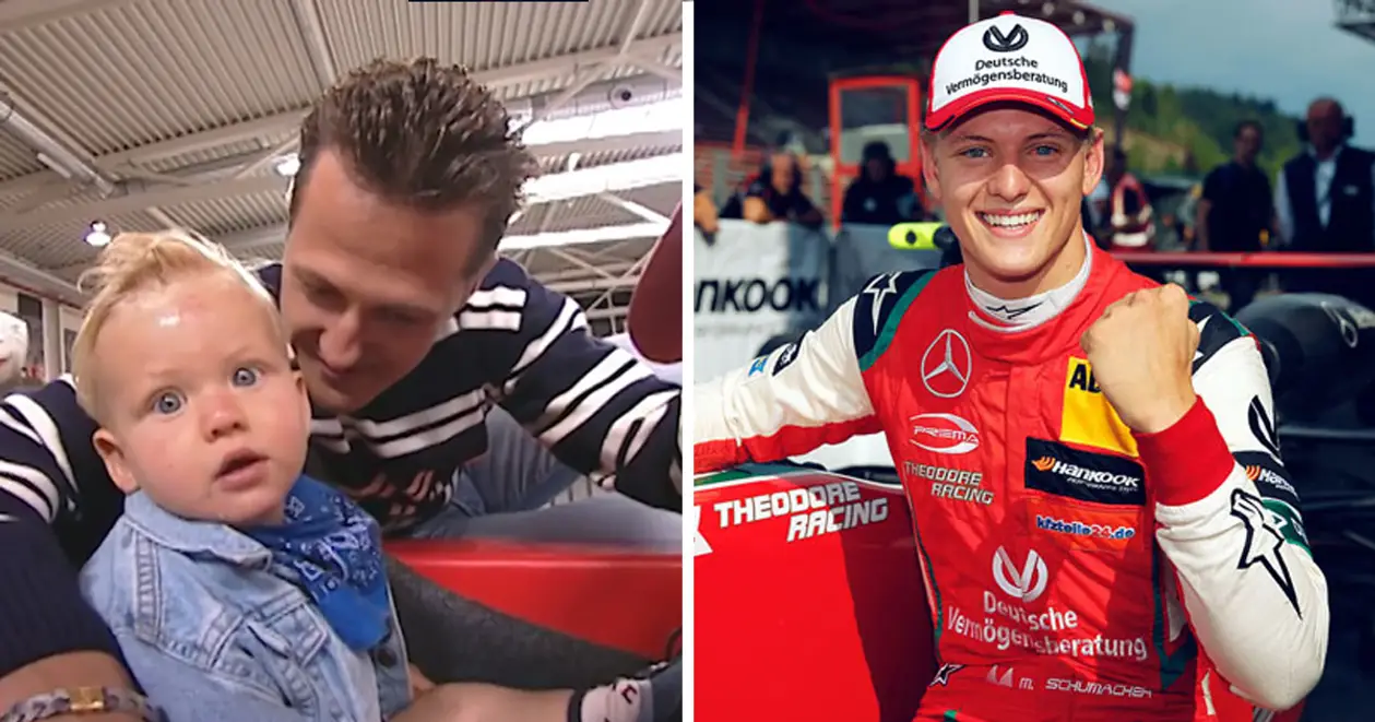 Милейшее видео маленького Мики Шумахера с отцом. В следующем сезоне он уже стартует в «Формуле-1»