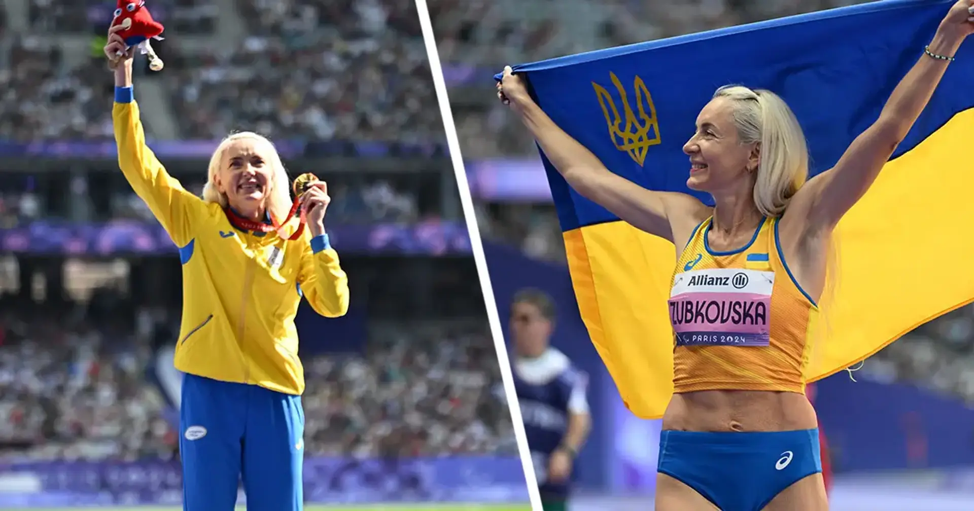 «Слава Україні». Переможні емоції Зубковської після здобуття п'ятого поспіль паралімпійського золота