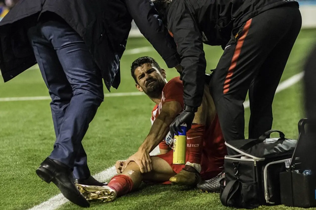 Диего Коста забил и получил травму за 5 минут. В первом матче за «Атлетико»