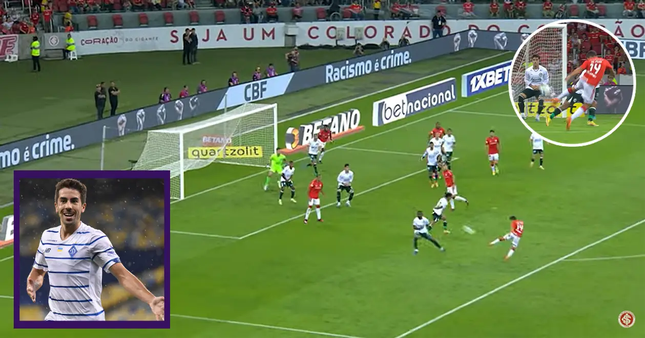 ⚡️ Де Пена забив красивий гол ударом зльоту у чемпіонаті Бразилії: без шансів для воротаря (Відео)