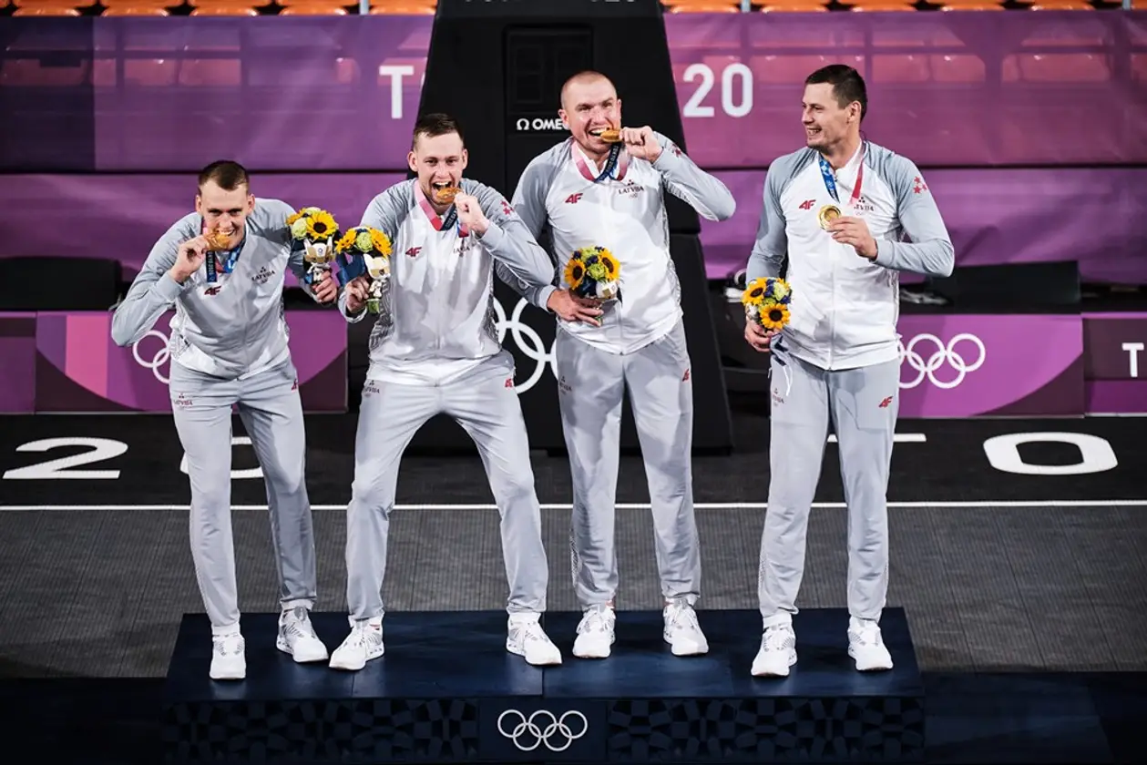Латвия – первый в истории Олимпиады чемпион по баскетболу 3х3. Переиграли ОКР в шикарном финале