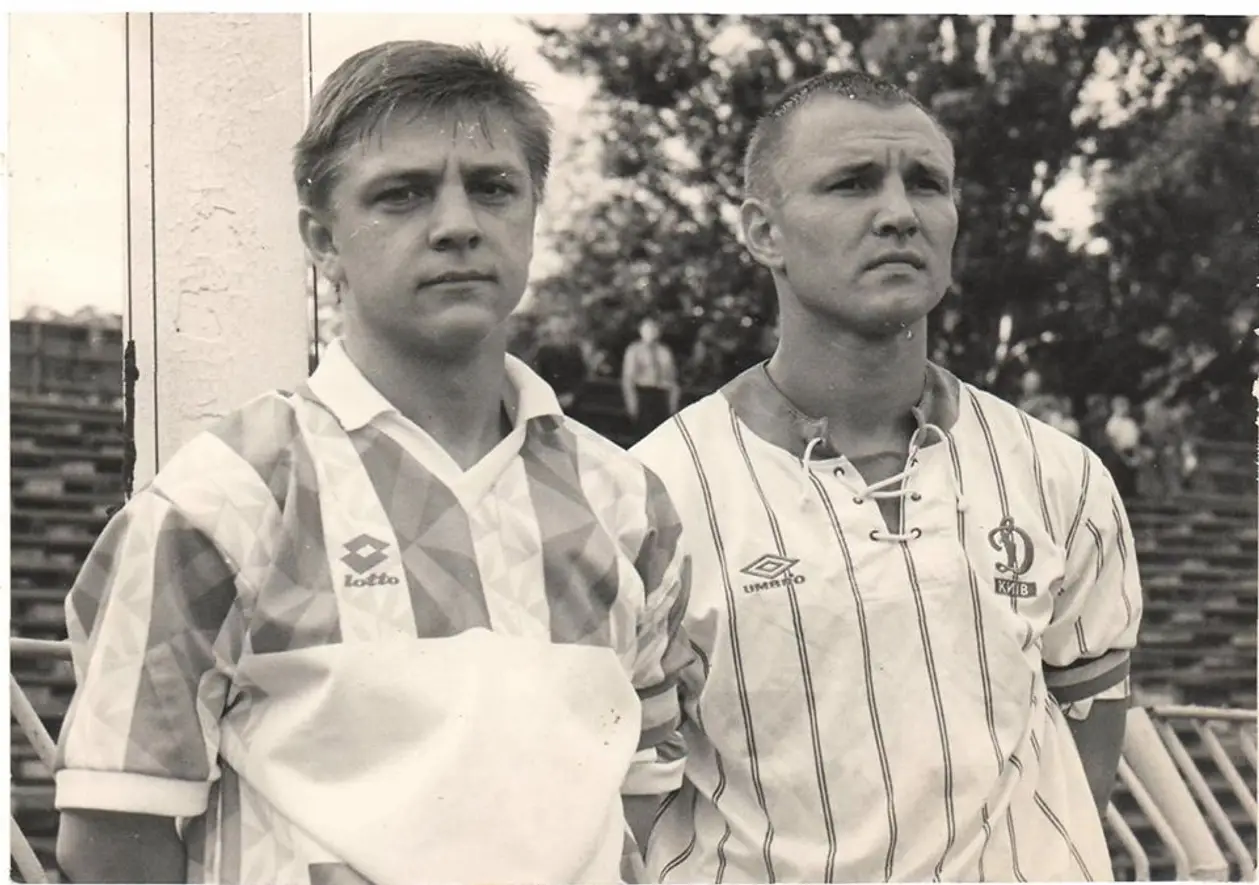 Ровно 25 лет назад состоялось увлекательное противостояние «Днепра» и киевского «Динамо» (видео)
