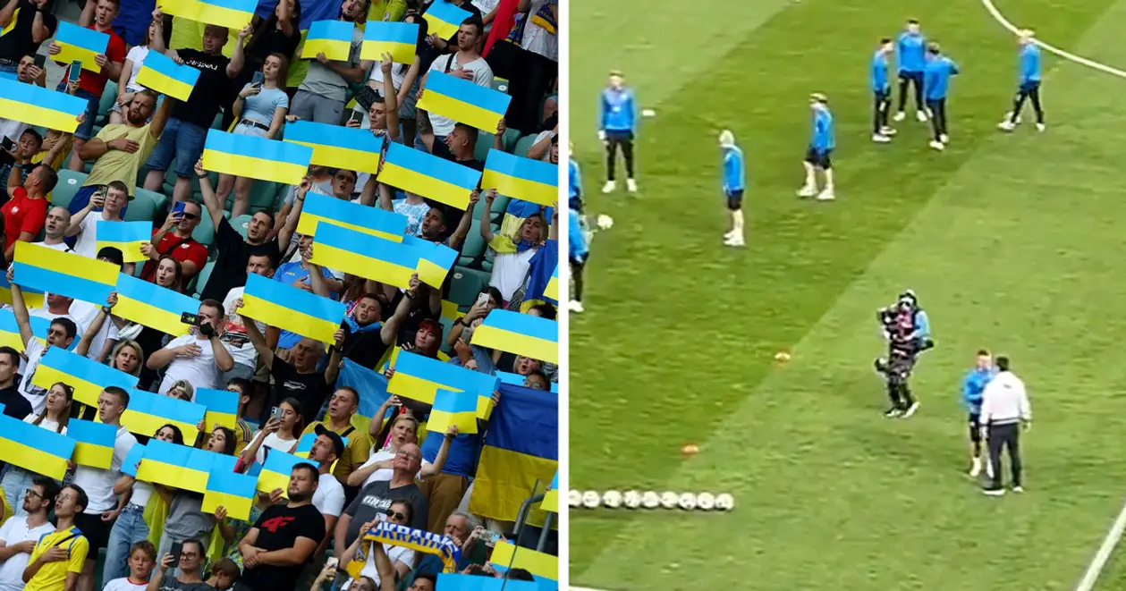 📢 Зі звуком: як на гравців збірної України відреагували фанати з трибун