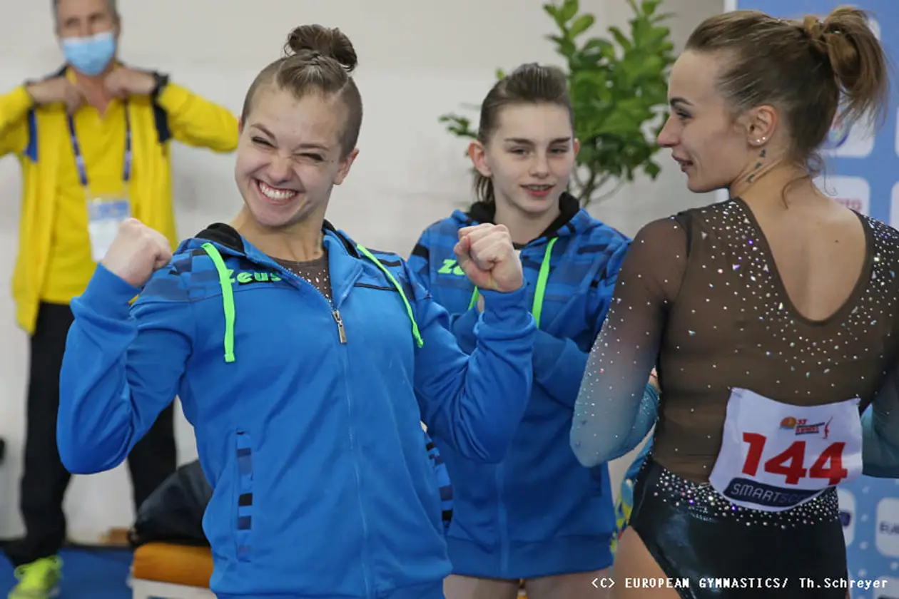 Украинские гимнастки снова лучшие! Взяли золото чемпионата Европы в командном многоборье впервые в истории