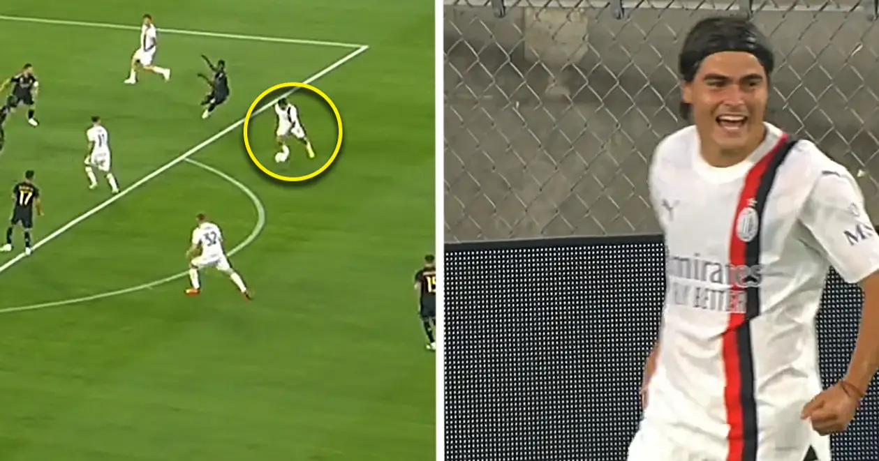😱 Дебютант «Мілана» Люка Ромеро забив божевільний м'яч у ворота «Реала»