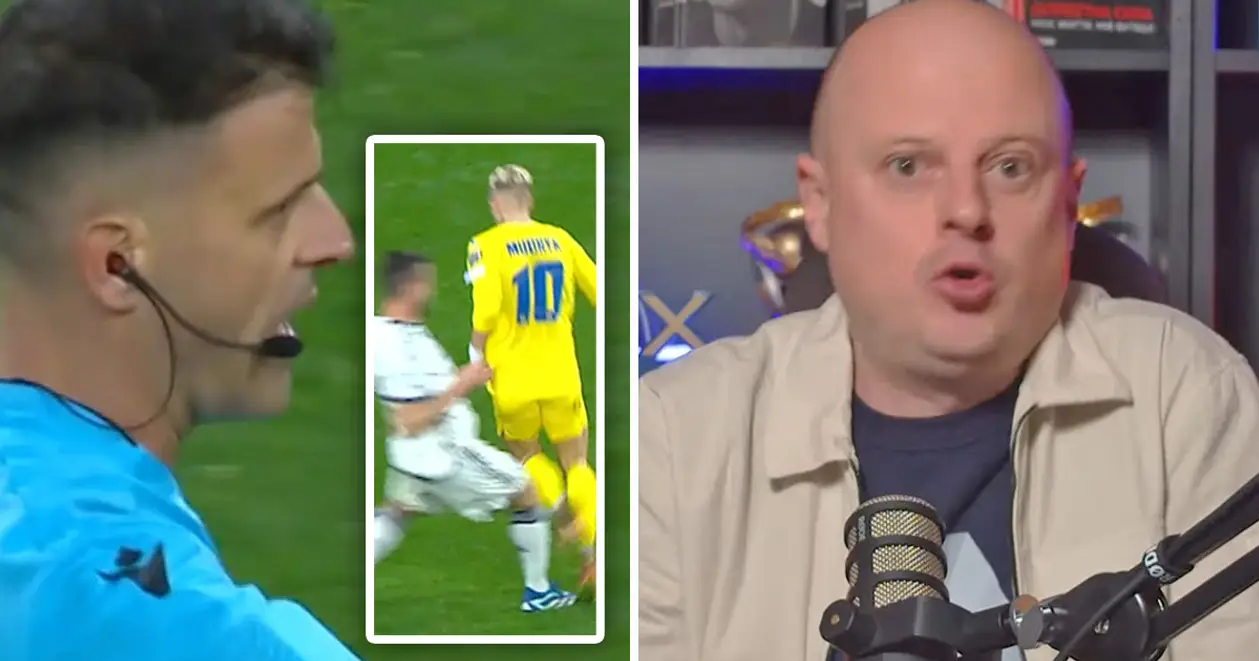 Ви чекали цього: 18+ реакція Віктора Вацка на скандальне рішення арбітра у матчі України та Італії