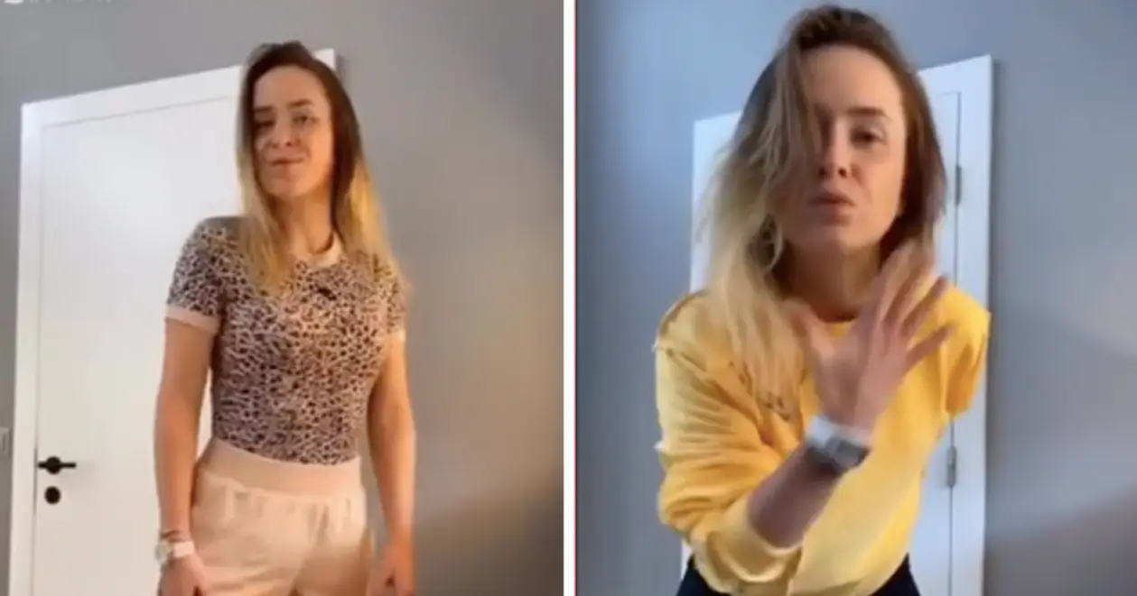 Видео дня от Свитолиной: показала свои лучшие карантинные наряды