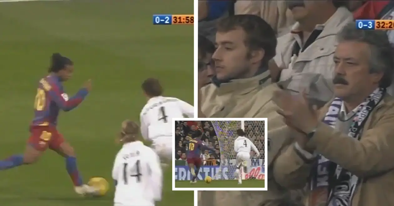 🤩 Магічний гол Роналдіньо «Реалу», якому «Бернабеу» аплодував стоячи (+ Відео)
