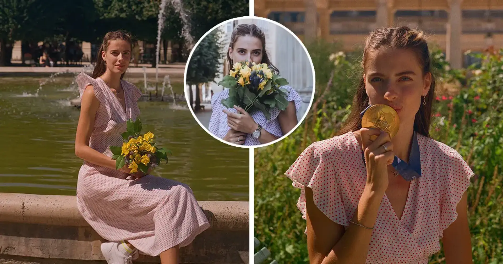 😍 Магучіх знялась в атмосферній фотосесії в Парижі — позувала разом з олімпійським золотом 