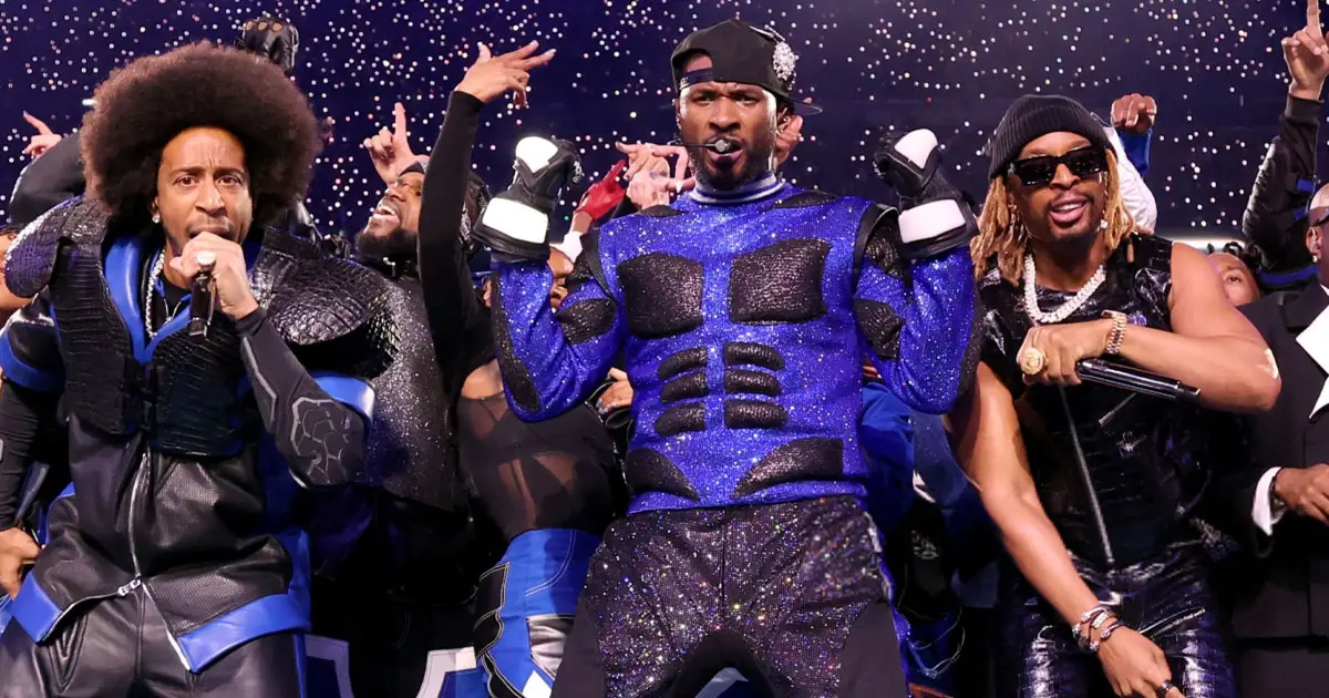 Легендарний Usher виступив у перерві Супербоулу: витягнув на сцену купу зірок та зафіналив все своїм головним хітом