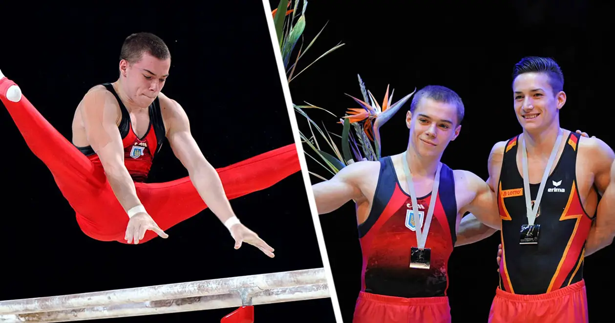 🥹🥈 12 років тому Верняєв виграв свою першу медаль ЧЄ з гімнастики: як це було 