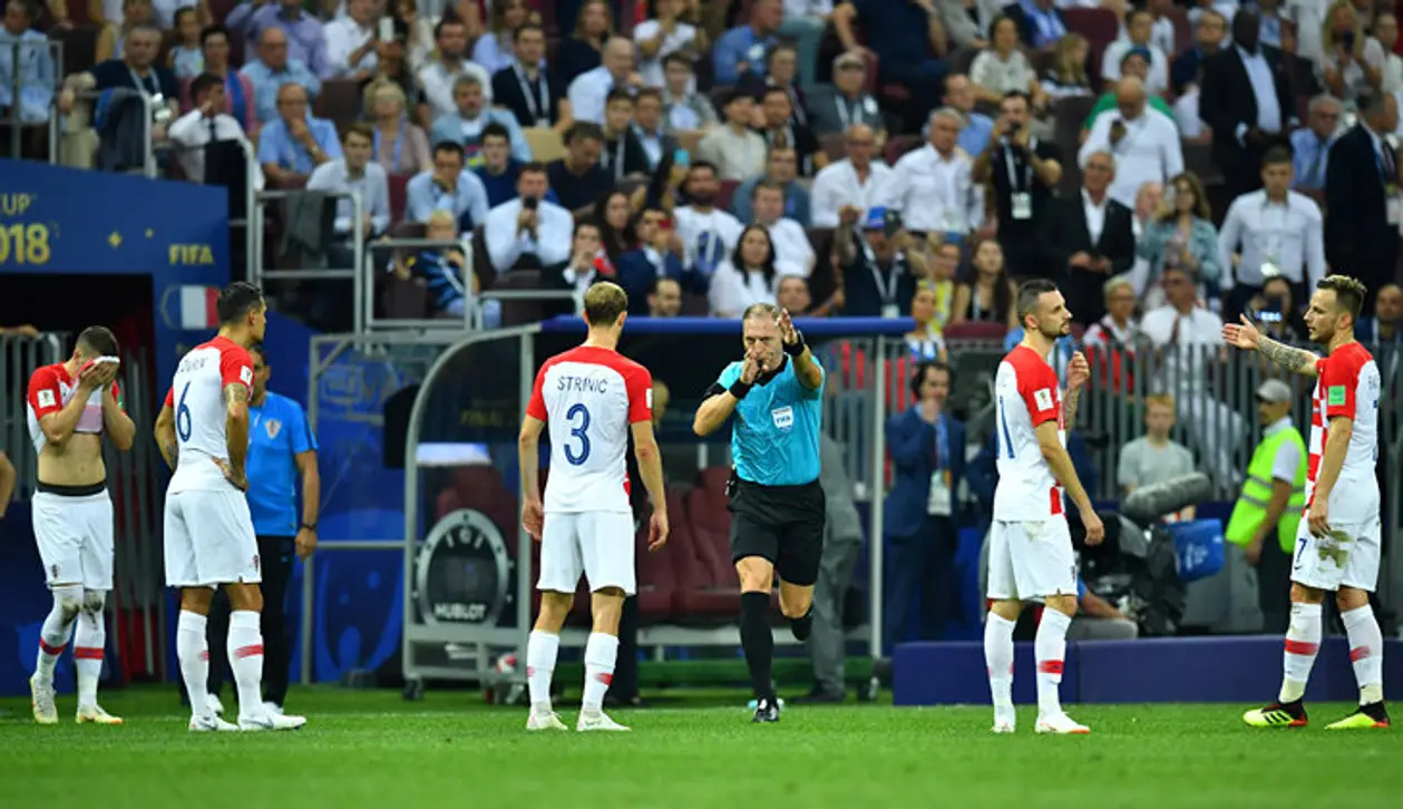 Все ли правильно с пенальти в ворота Хорватии? 