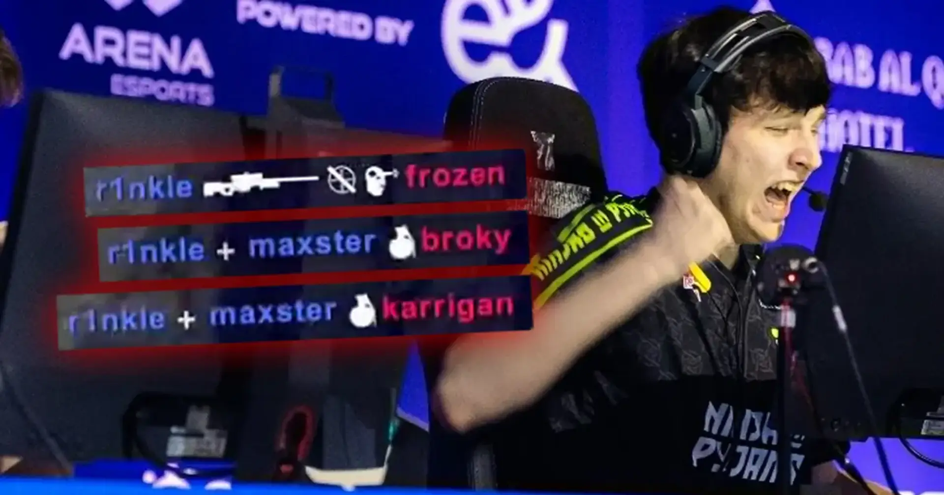 🤯 Знищив за 10 секунд: українець r1nkle у складі NiP буквально «підірвав» FaZe Clan