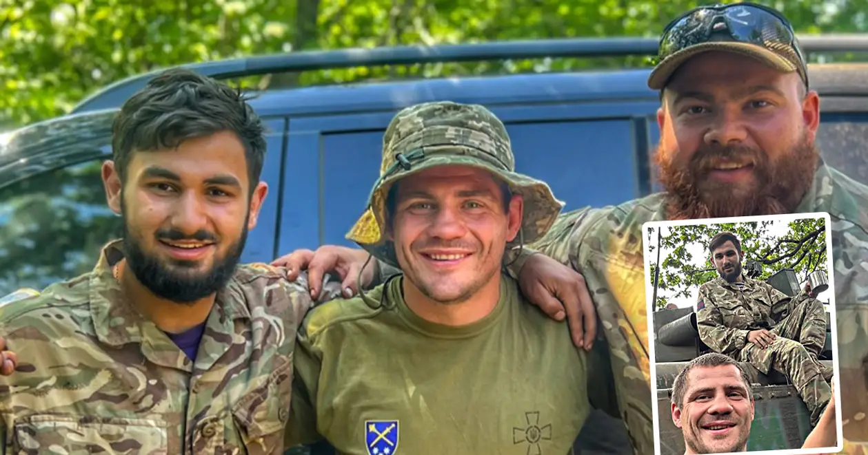 Денис Берінчик разом з українськими військовими! Боксер опублікував фото та відео з передової ❤️