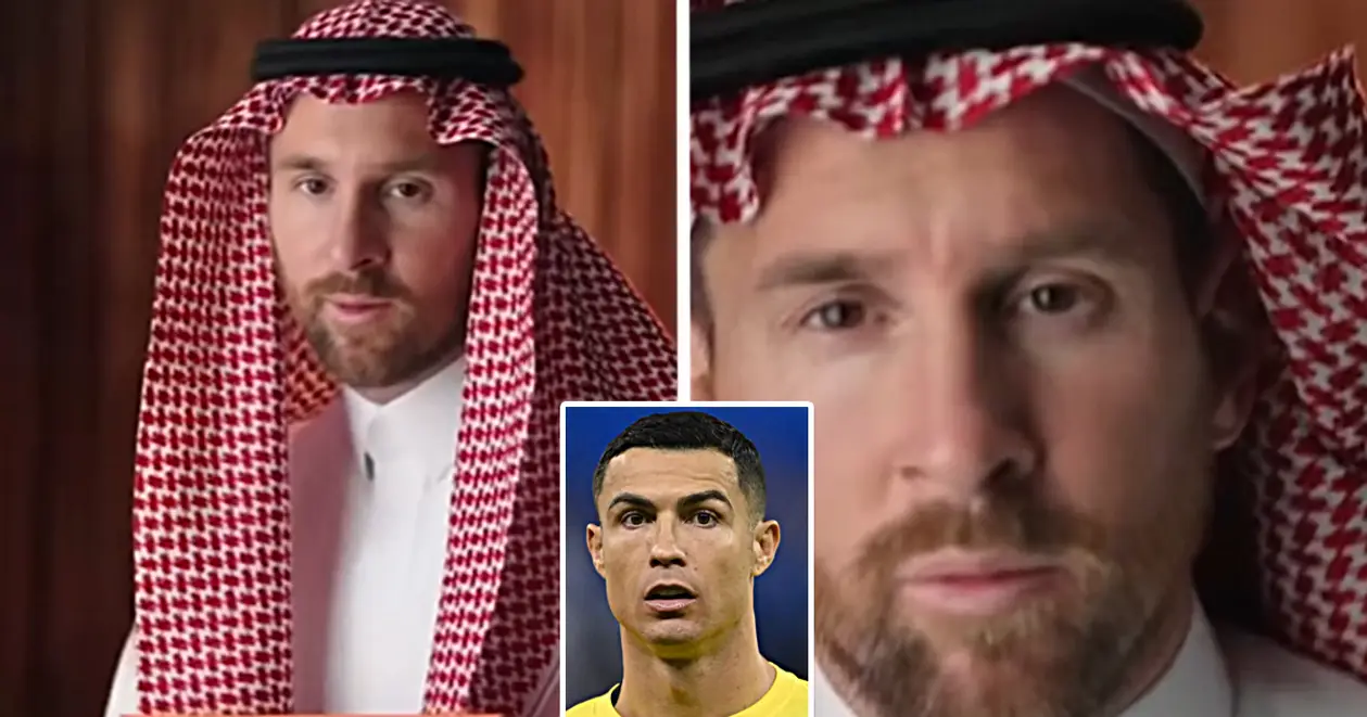 Здається, Мессі зайшов на територію Роналду? Лео знявся у рекламному ролику в Саудівській Аравії