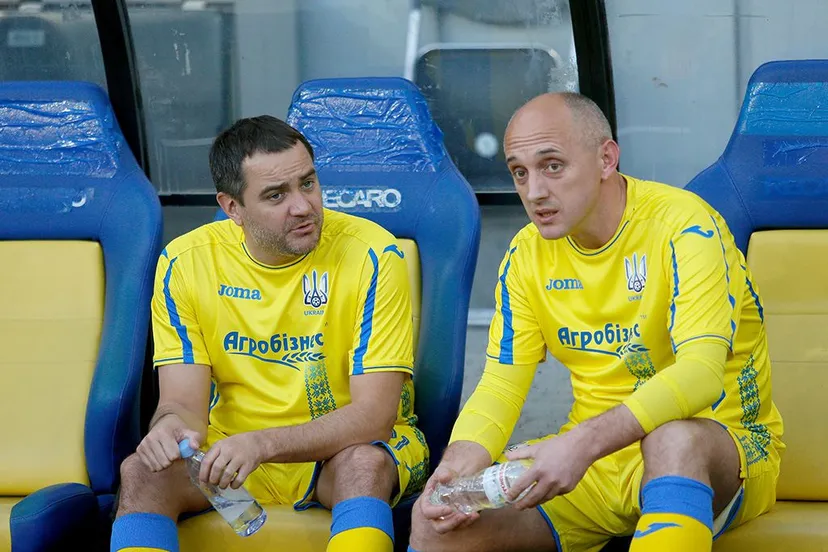 Павелко, Собуцький та Михайличенко сваряться через ветеранський футбол. А колись грали в одній збірній