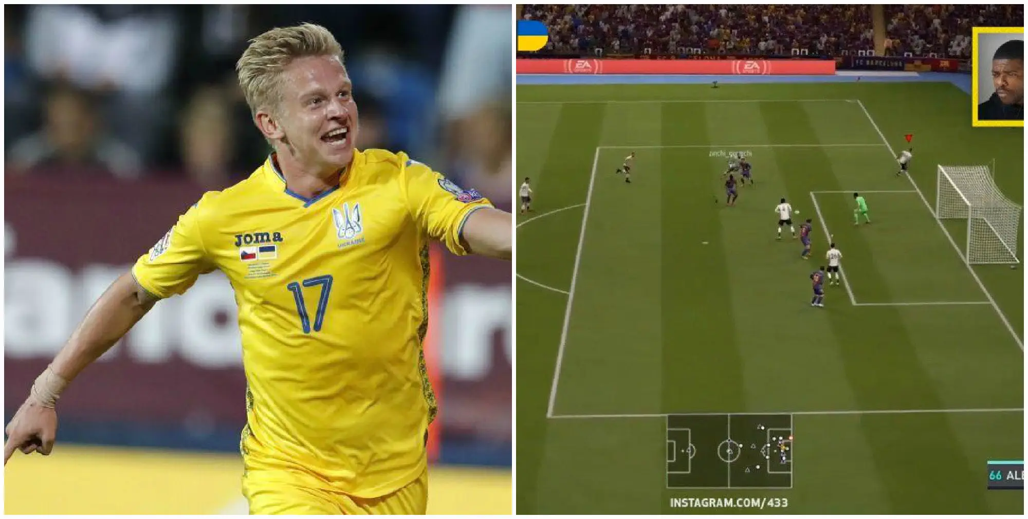 🔥🎮 Золотой гол Зинченко в FIFA 20 принес украинцу победу в матче против игрока сборной Австрии