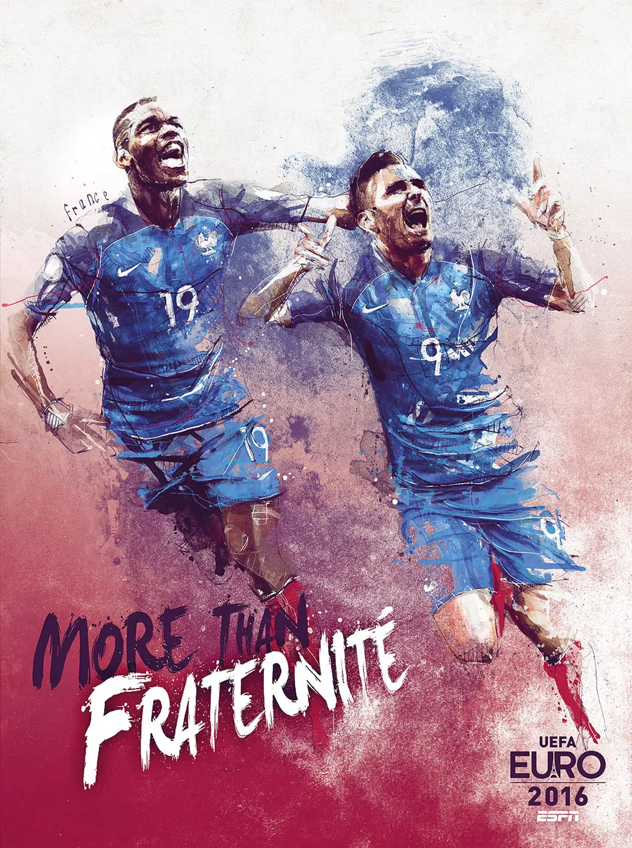 Плакаты команд-участниц Евро-2016