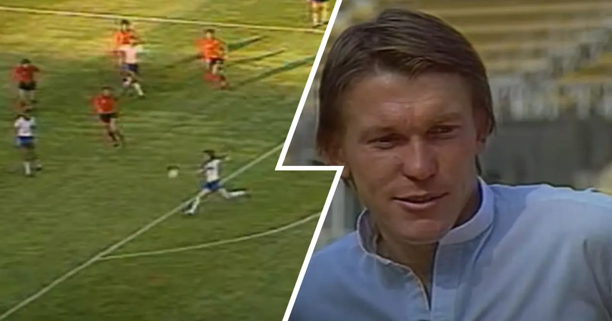 Так вмів тільки він: технічний гол Блохіна у ворота «Шахтаря» в 1984 році 