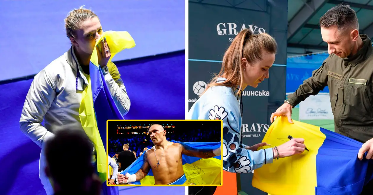 Український спорт вітає Україну з Днем прапора! Яскраві фото атлетів з державним стягом
