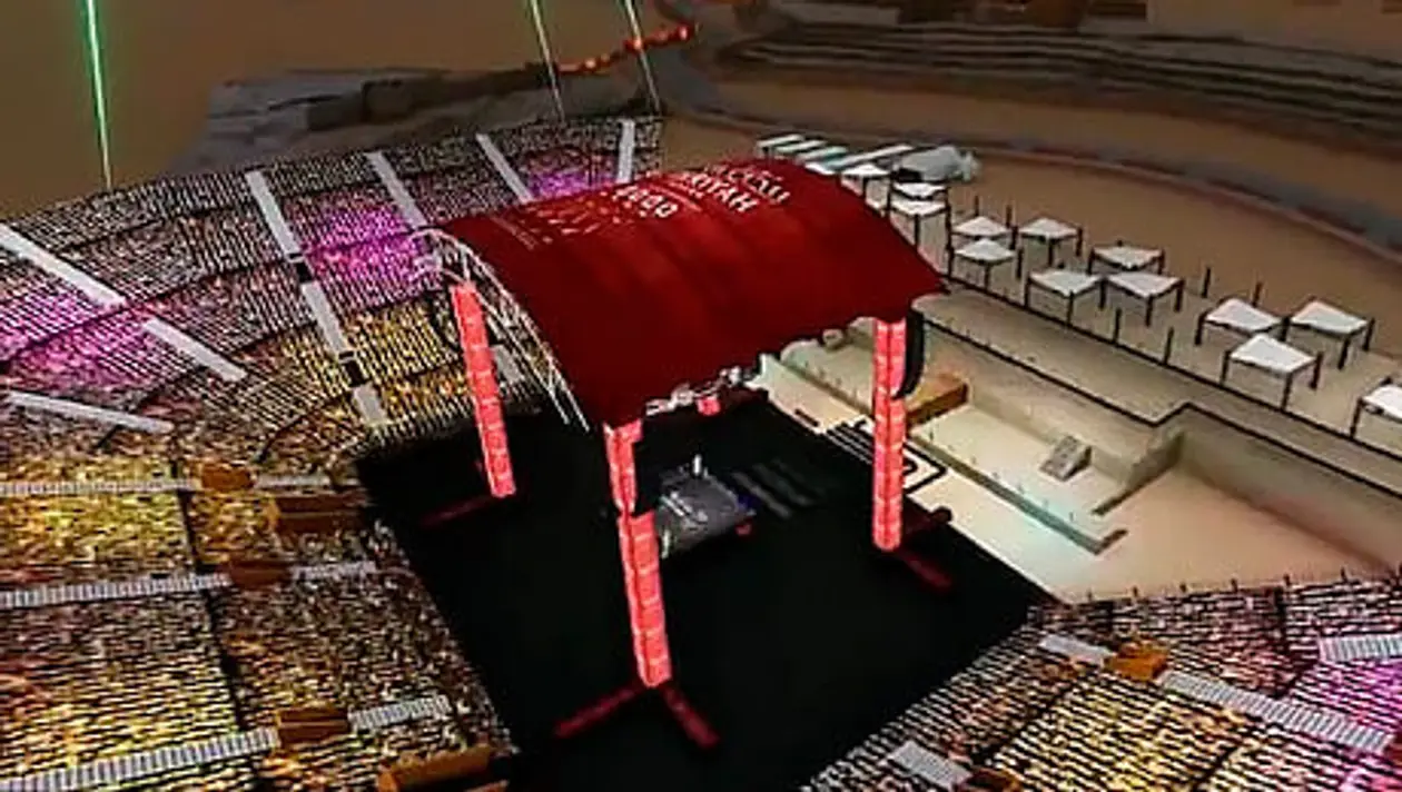 Стадион для реванша Джошуа – Руис начали строить за 53 дня до боя. Арена вместит 15 тысяч человек