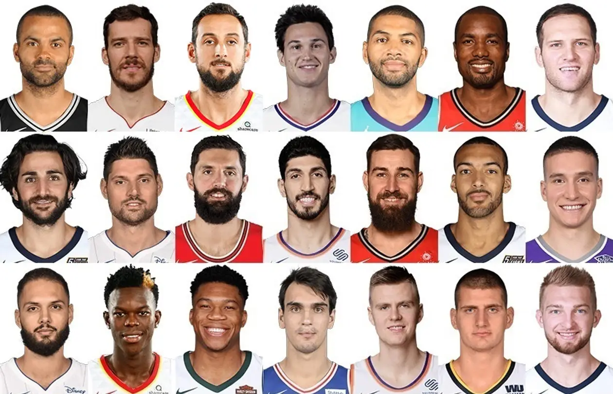 Топ - 30 європейців НБА прямо зараз