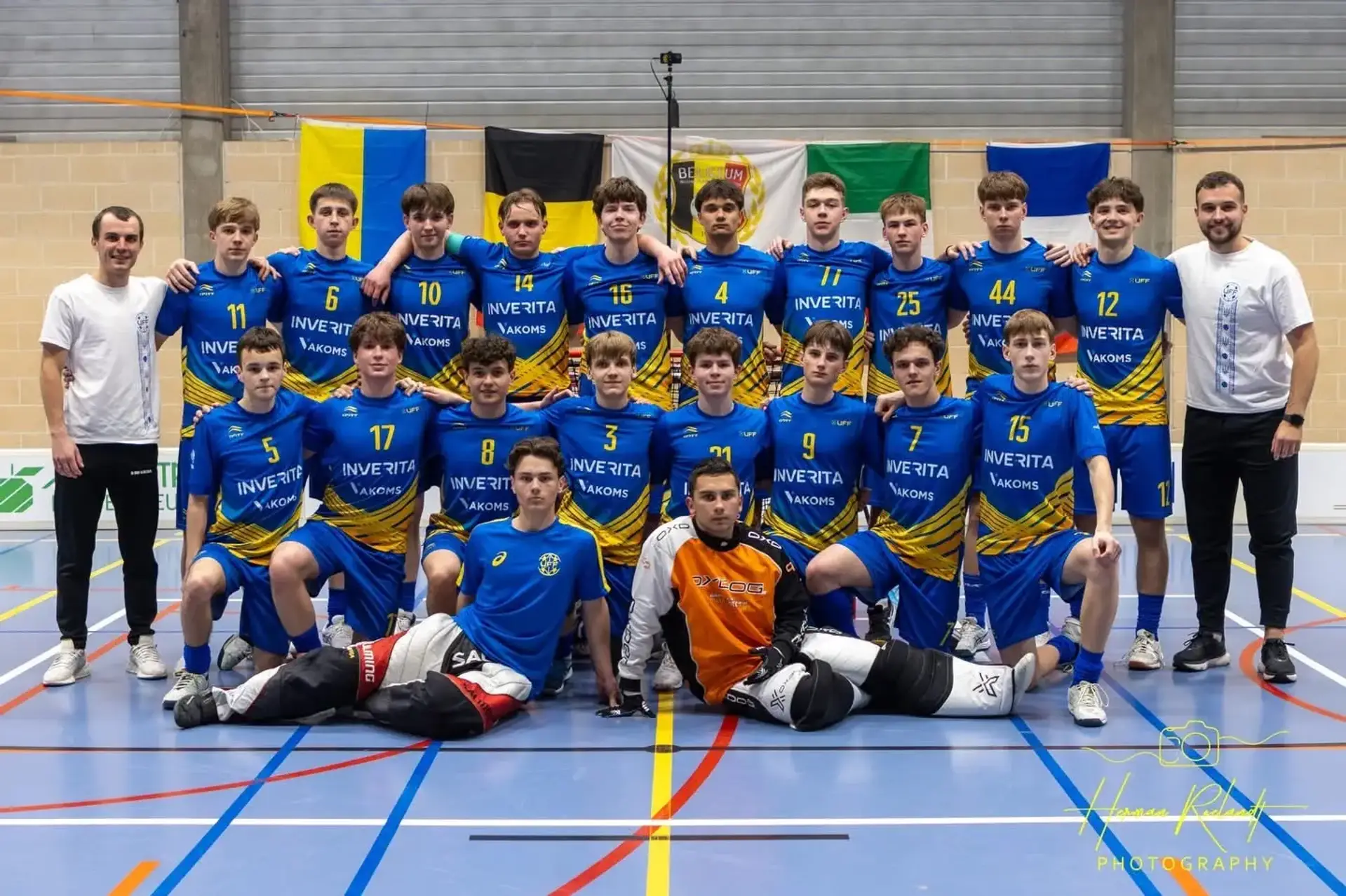 Чоловіча збірна України U19 створила нову сторінку в історії українського флорболу 