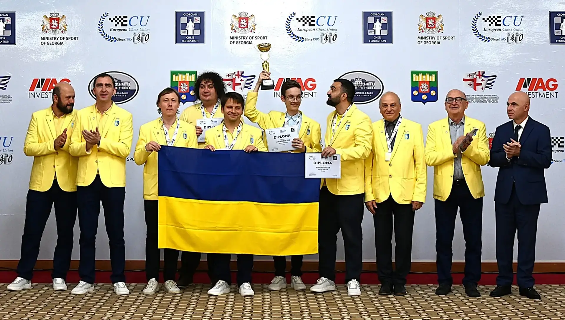 Українці – чемпіони Європи з шахів