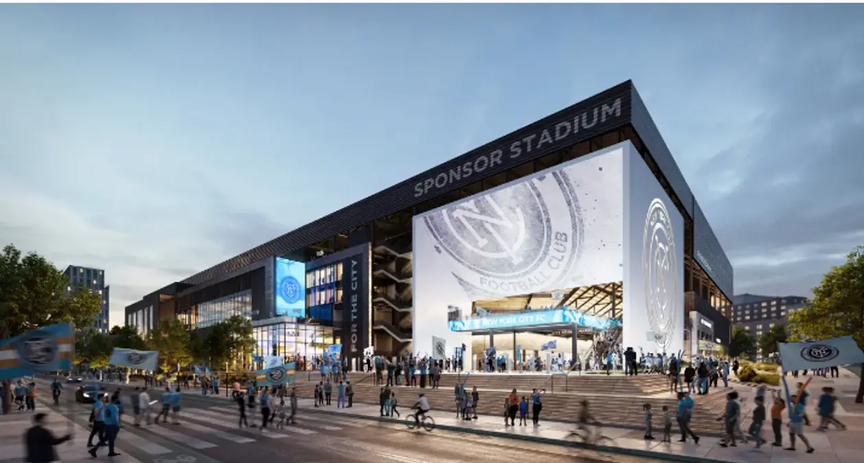 Нью-Йорк Сити строит новый стадион