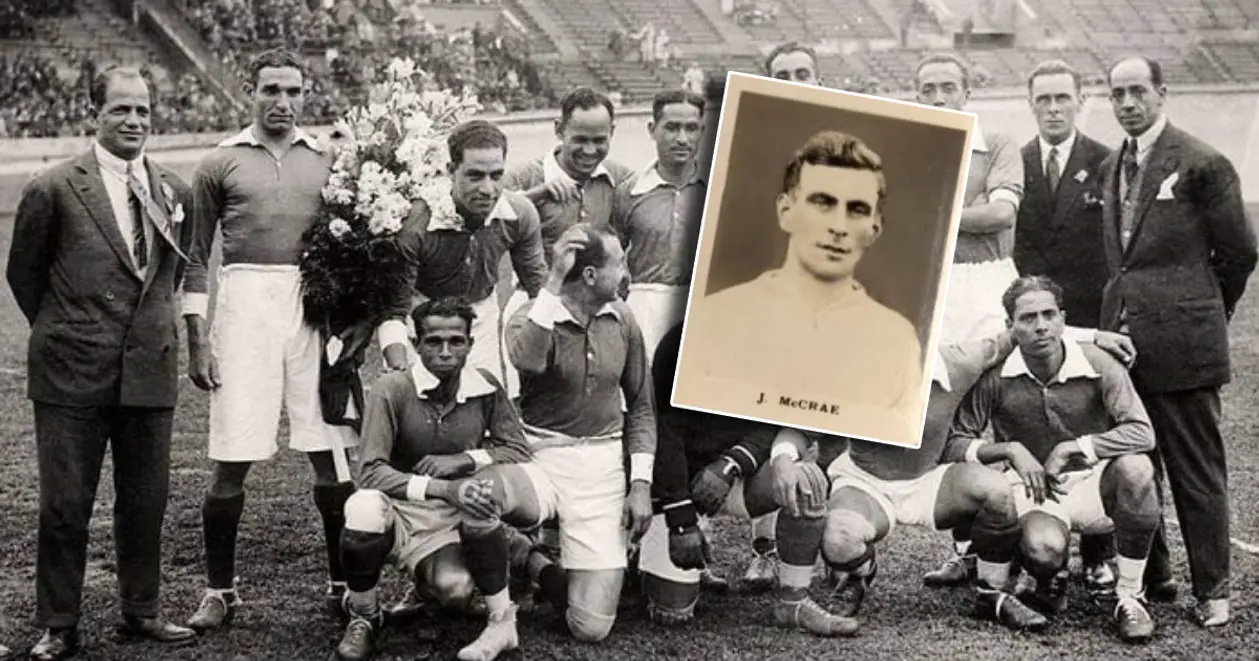 В 1930-х шотландець побудував потужну збірну Єгипту, але не досяг успіху на ЧС через шторм, суддівство і Рамадан