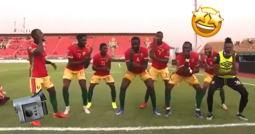 Празднование дня: сборная Гвинеи ярко станцевала после забитого гола