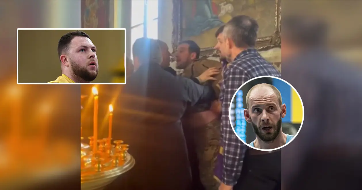 Гравці Суперліги відреагували відео з побиттям військового священниками УПЦ МП в Хмельницькому