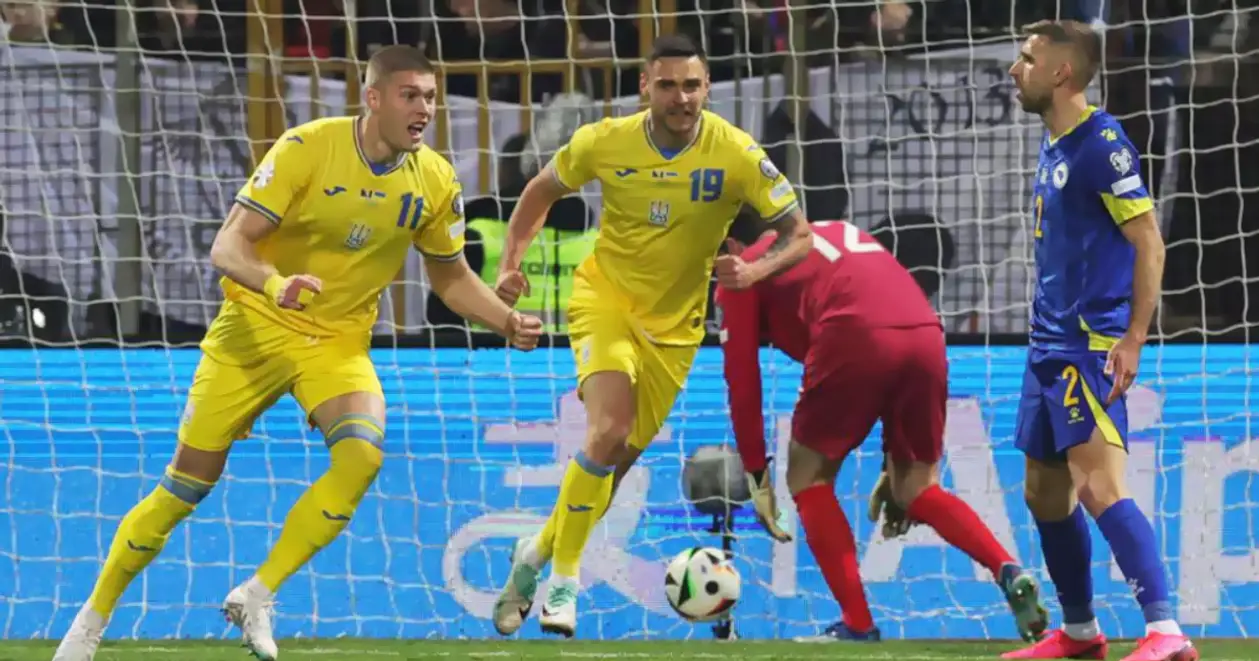 ТАК!!! Збірна України пройшла Боснію – перевернули матч голами на 85-й та 88-й! 🔥🔥🔥