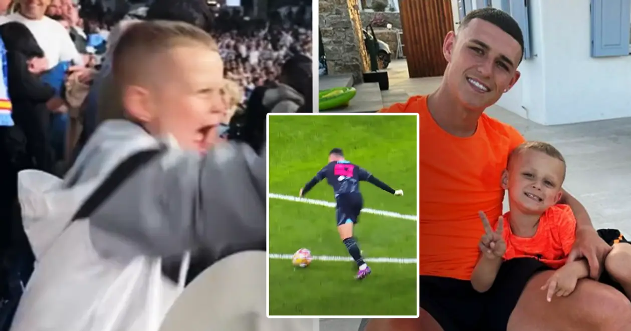 Щирі емоції: бачили, як син Фодена святкував гол батька у ворота «Реала»?