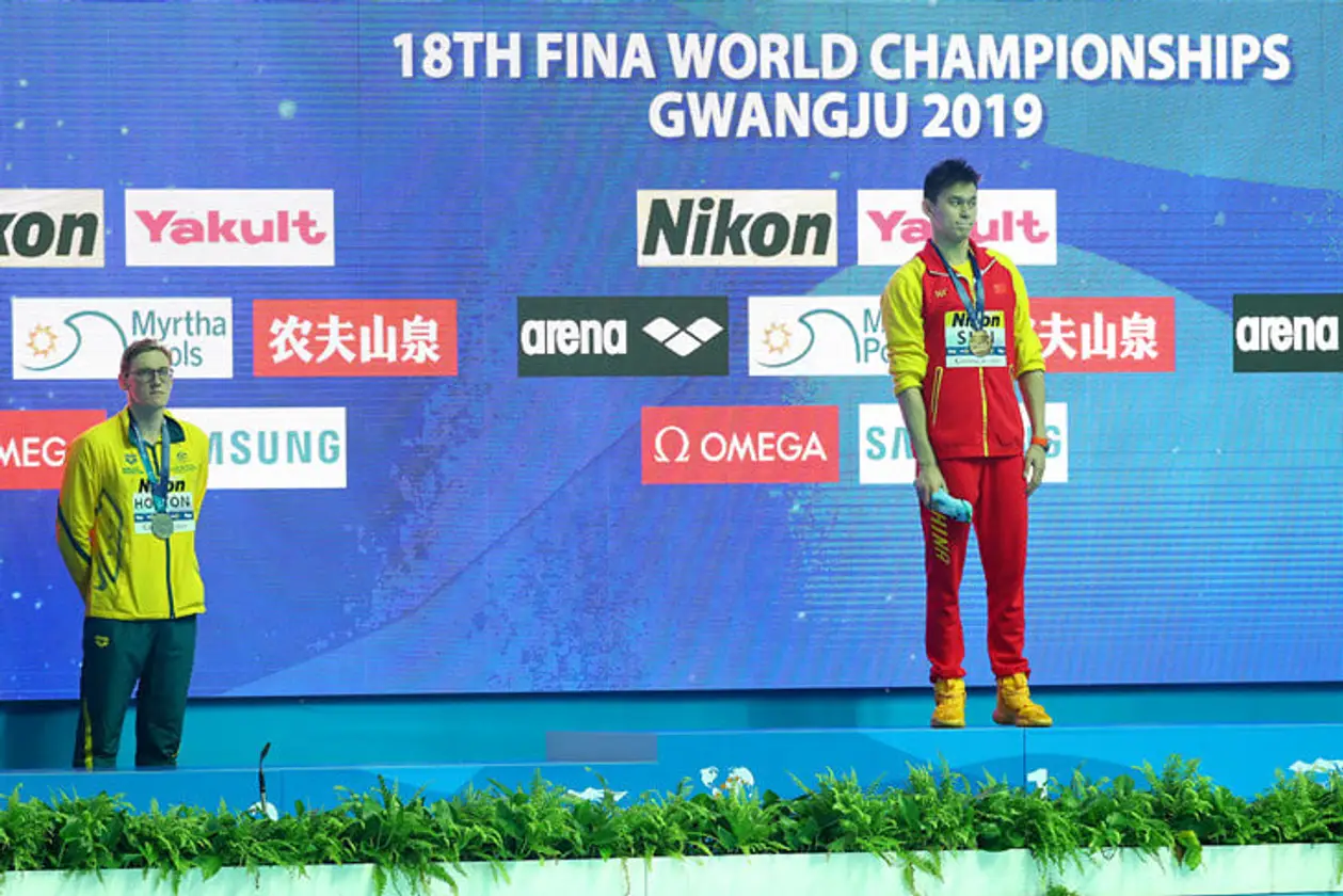 Бунт в плавании: призер не пожал руку Сунь Яну, который влип на допинг-контроле