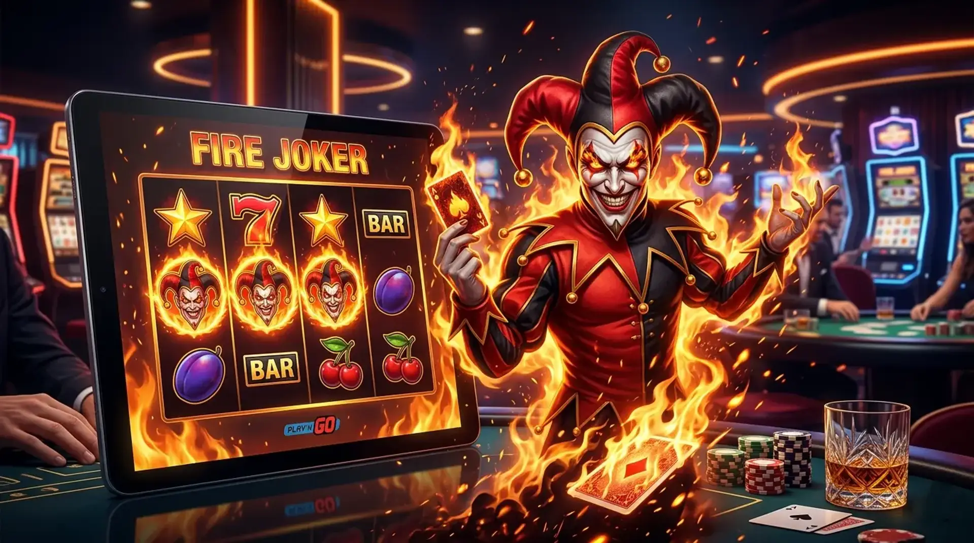 Огляд слоту Fire Joker від Play`nGO: як грати, де знайти гру Fire Joker