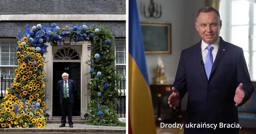 💙💛 Світ вітає Україну з Днем Незалежності. Від бавовни посла Англії до цитування Шевченка Генсеком НАТО