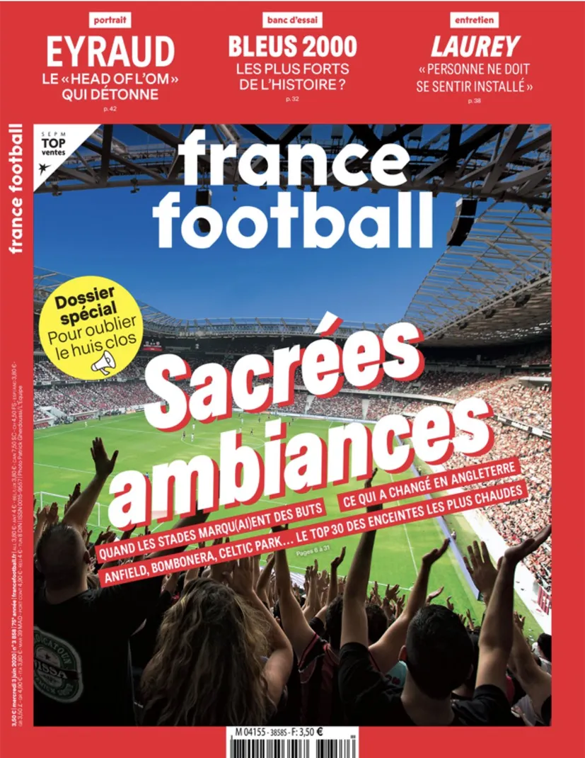 Топ-30 самых атмосферных футбольных арен мира по версии  France Football