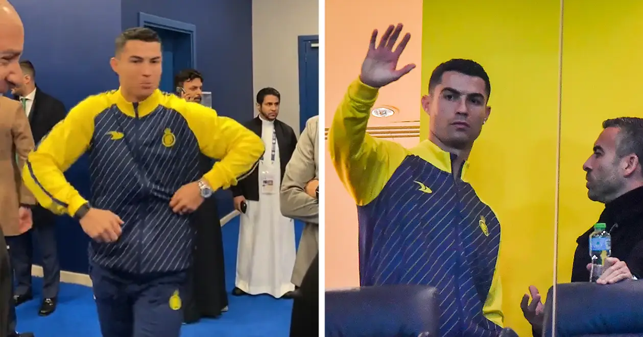 Роналду відвідав переможний матч «Аль-Насра» у саудівській лізі: погомонів з португальцями й порадів за свою нову команду 