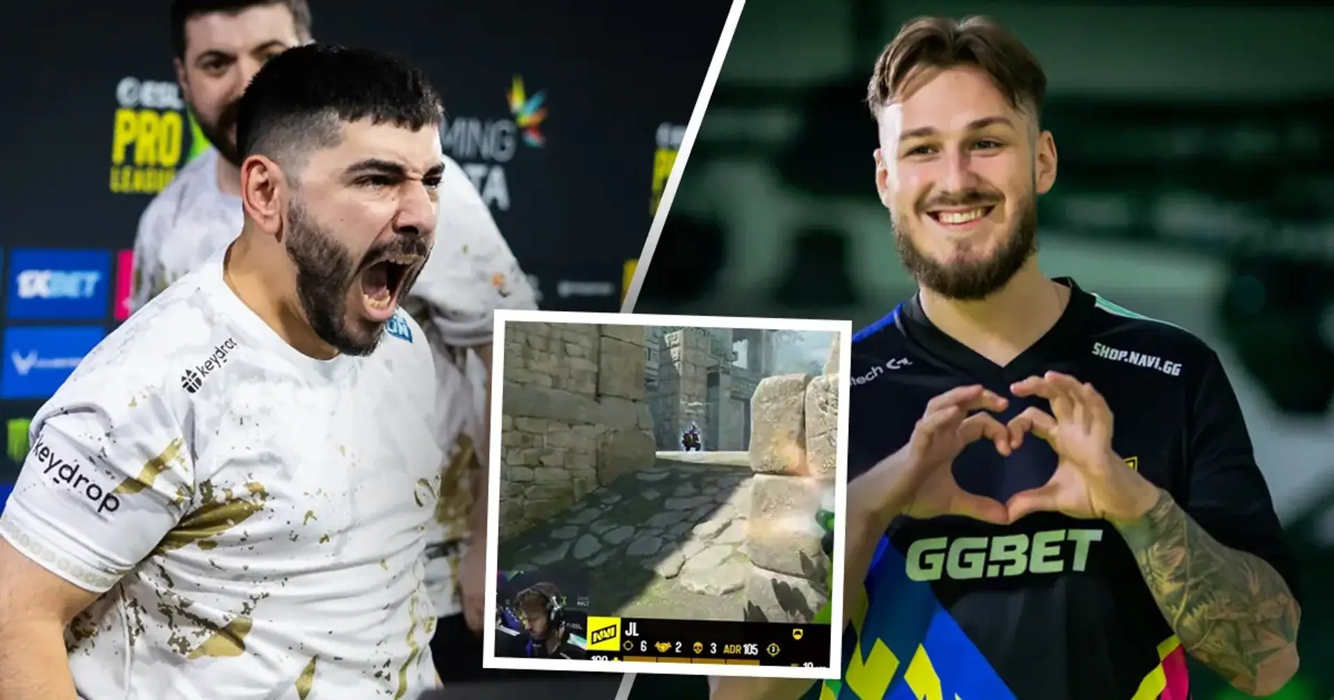 😅 jL виграв клатч у фіналі проти Eternal Fire завдяки їхнім же фанатам. У відповідь B1ad3 віддячив жартівливим жестом