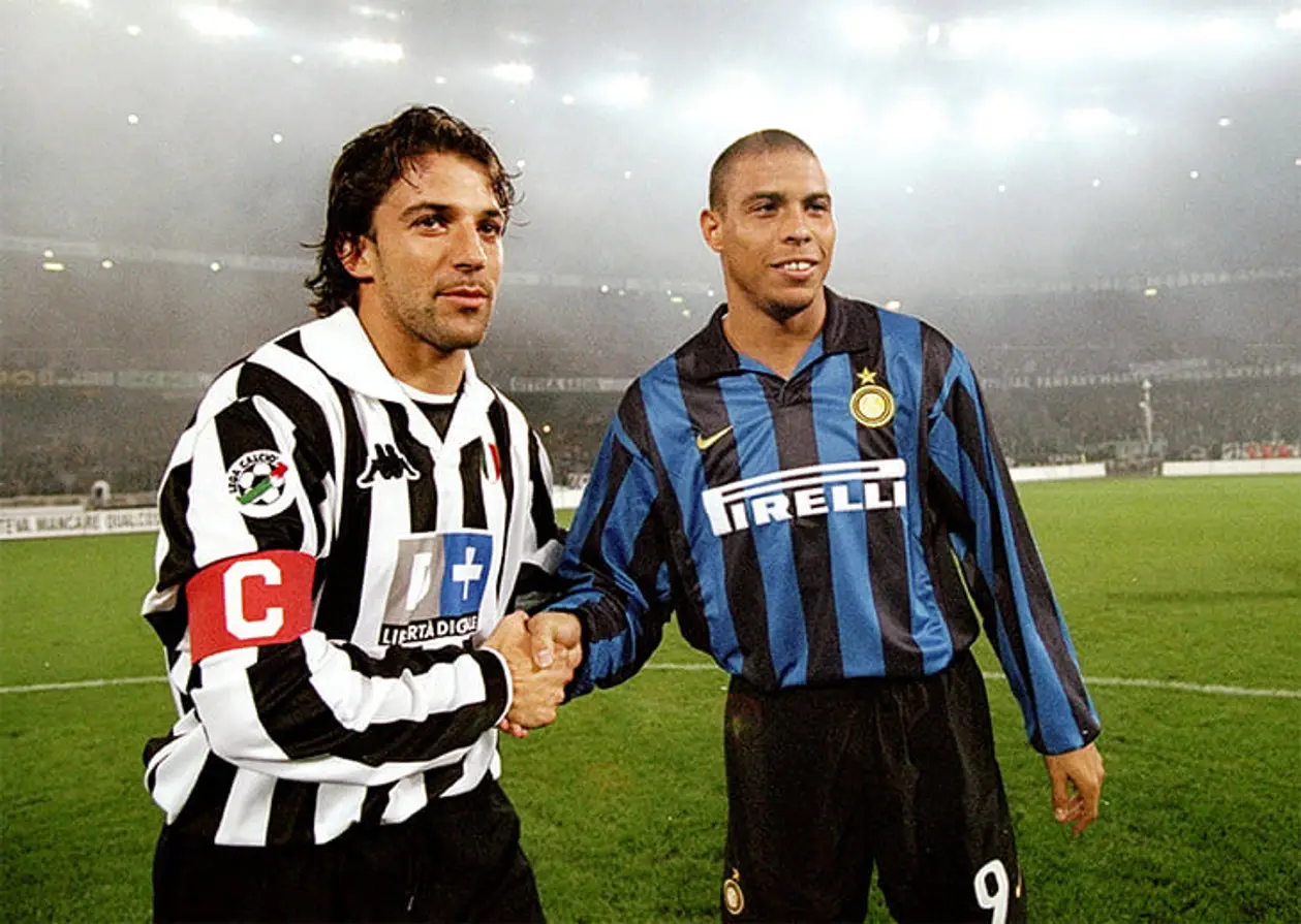 В конце 90-х Дель Пьеро и Роналдо были как Месси и Криш. Они конкурировали и улучшали друг друга