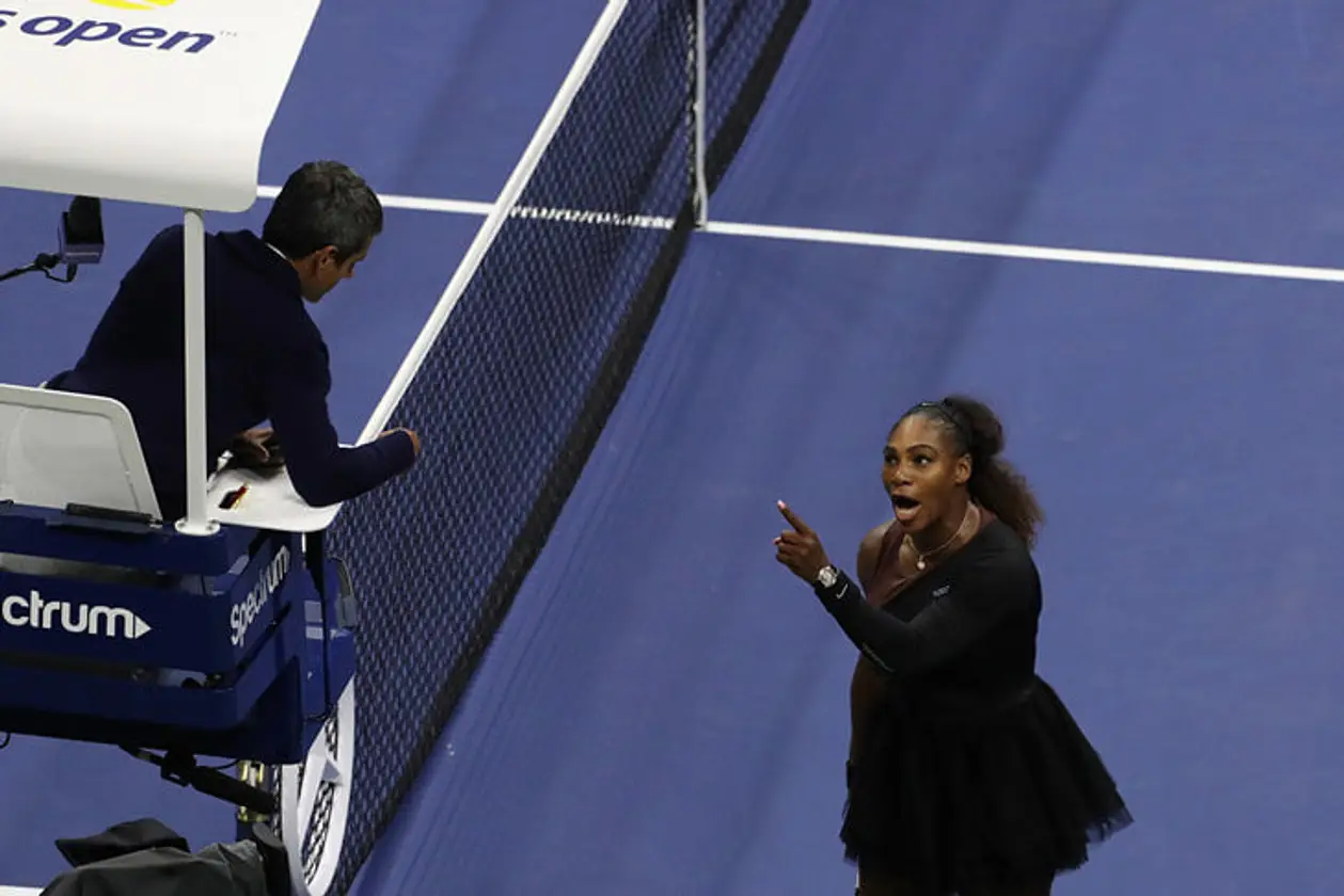 Серена выступила о скандале на US Open: судья и сексизм довели ее до психолога