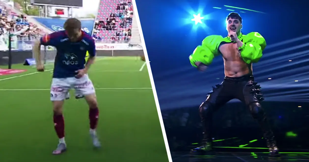У Норвегії футболіст відсвяткував гол вірусним танцем фінського репера з Євробачення (ВІДЕО)