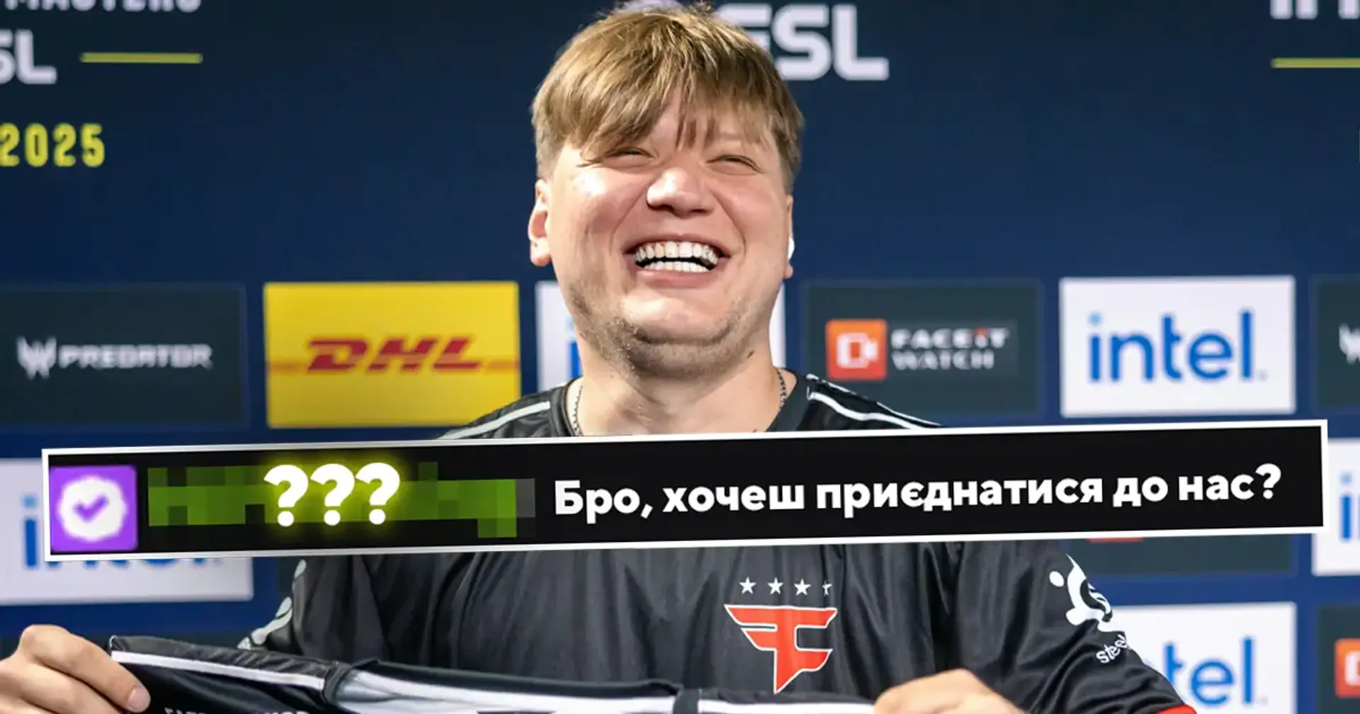 😅 Nice try. Відомий клуб з CS2 запросив s1mple до себе, поки той стримив на твічі