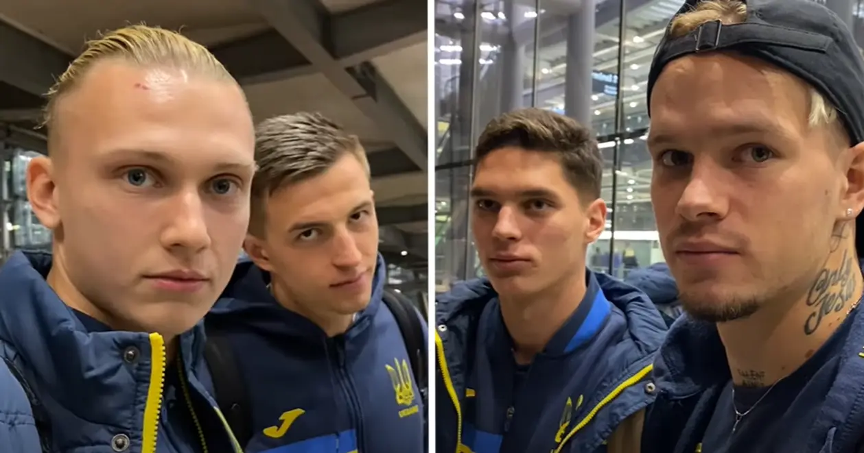 Пресаташе збірної України підійшов, щоб зняти гравців після прибуття в Леверкузен. Їхня реакція безцінна