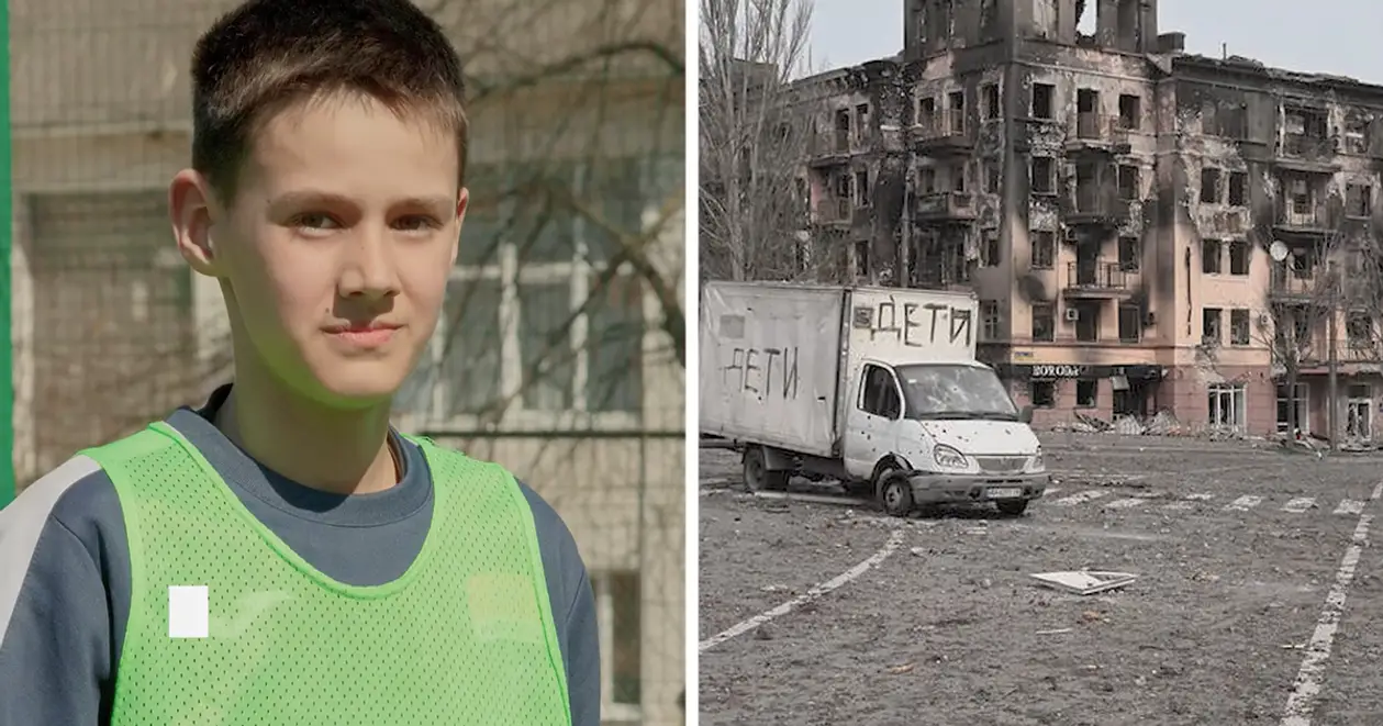 Історія юного футболіста із Маріуполя, якому вдалося урятуватися від жахів війни