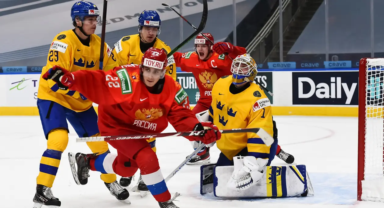 Молодежный ЧМ по хоккею, день 6: Россия прервала суперсерию шведов, Штюцле и Ко разорвали Швейцарию