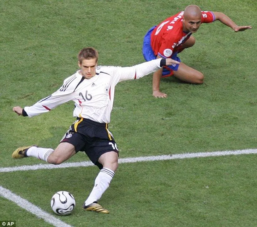 Всі пам'ятають матч Німеччини та Коста-Рики у 2006 за голом Лама. Філіпп міг тоді не зіграти через травму